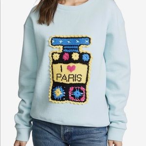 Michaela Buerger ‘I Love Paris’ Sweatshirt
